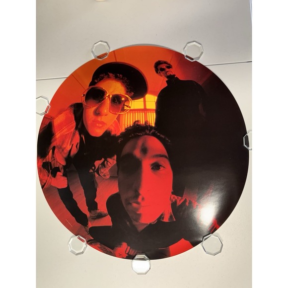 Other - Beastie Boys 1989 Capitol Records Promo Circle Poster VTG Rare 26 inch Original